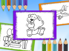 Cartoon Coloring Book