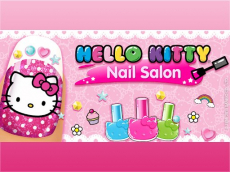 Jogo Hello Kitty Nail Salon no Jogos 360