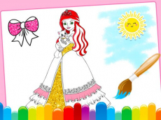 Jogo Princess Coloring Glitter no Jogos 360