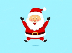 Bouncy Santa Claus