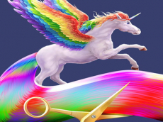Funny Unicorn Looney Tunes Christmas Jigsaw Pu