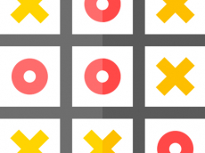 Tic Tac Toe Multiplayer:  X O Puzzle Board Game