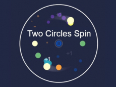 Two Circles Spin