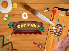 Zap knife: Knife Hit to target
